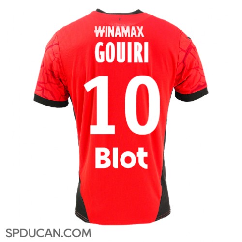 Muški Nogometni Dres Stade Rennais Amine Gouiri #10 Domaci 2024-25 Kratak Rukav